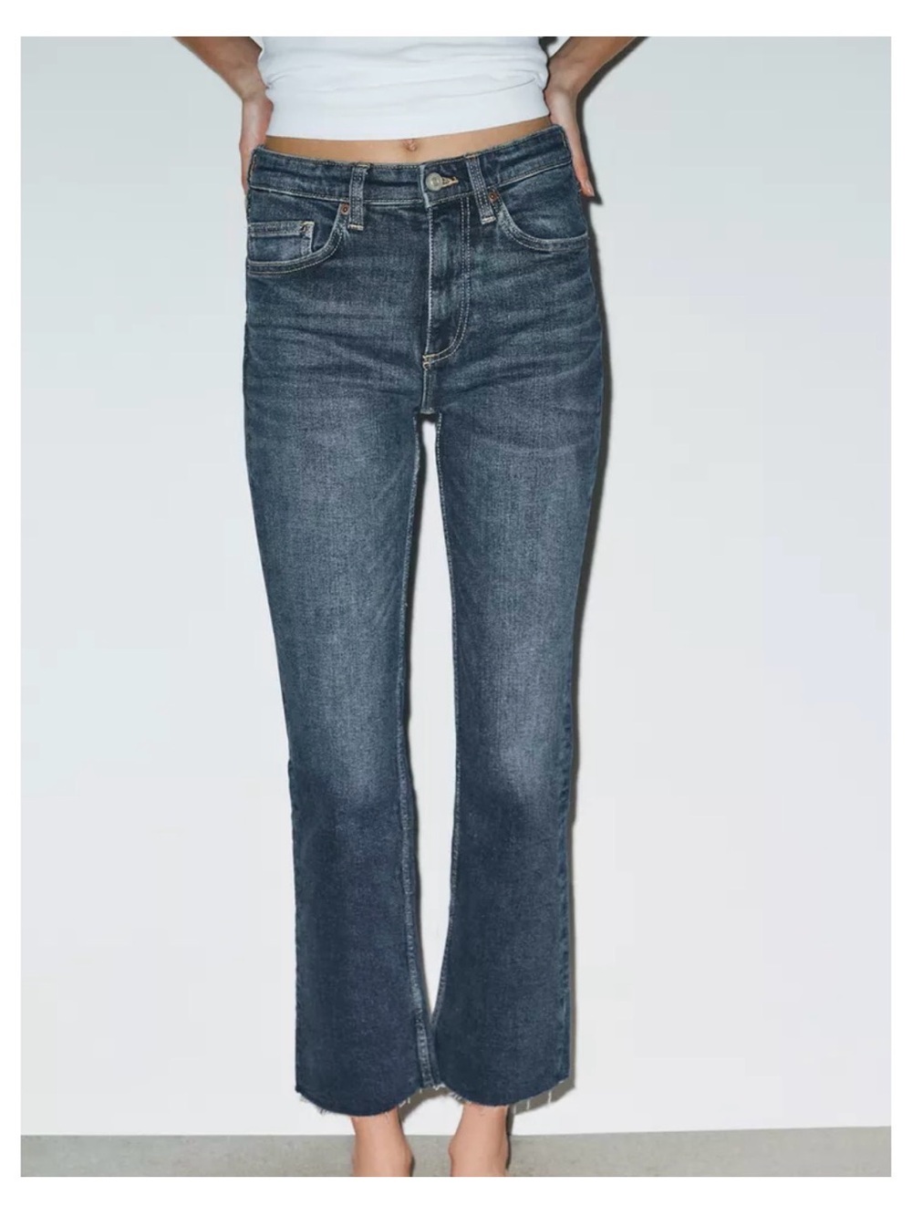 Zara Crop Flare, size 10 (sold out online) - Picture 7 of 7